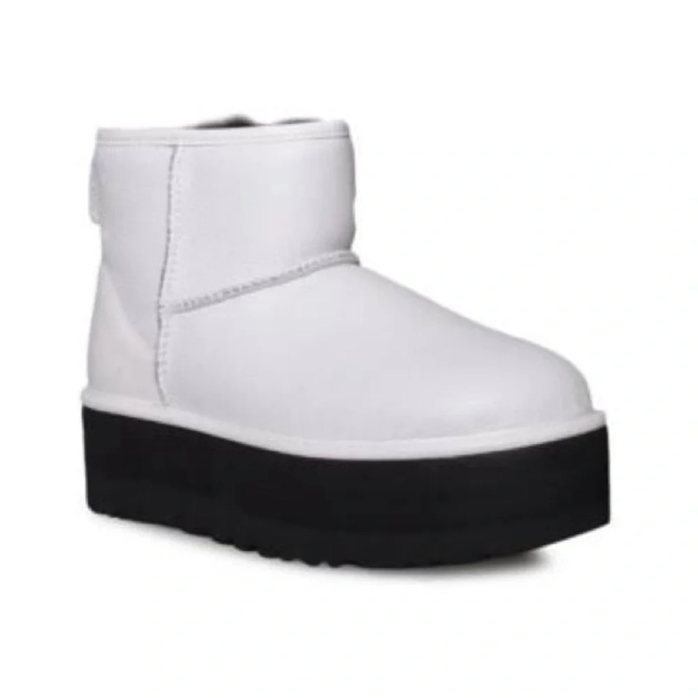 White platform UGGs! Lightly worn